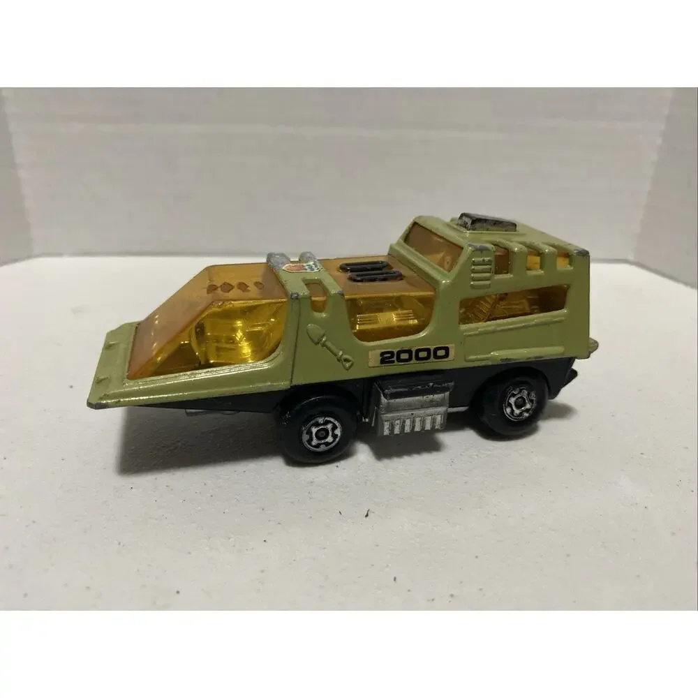 Lot Of Four Vintage Toy Cars Ambulance Truck Sportscar Futuristic Vehicle